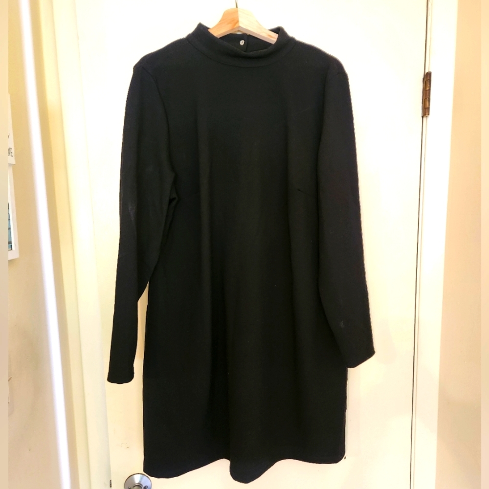 LBD women's size 1x black mini dress